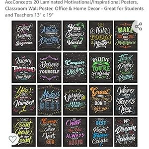 20 Inspirational Quote Posters for Home or Office